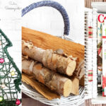 upcycled wicker baskets