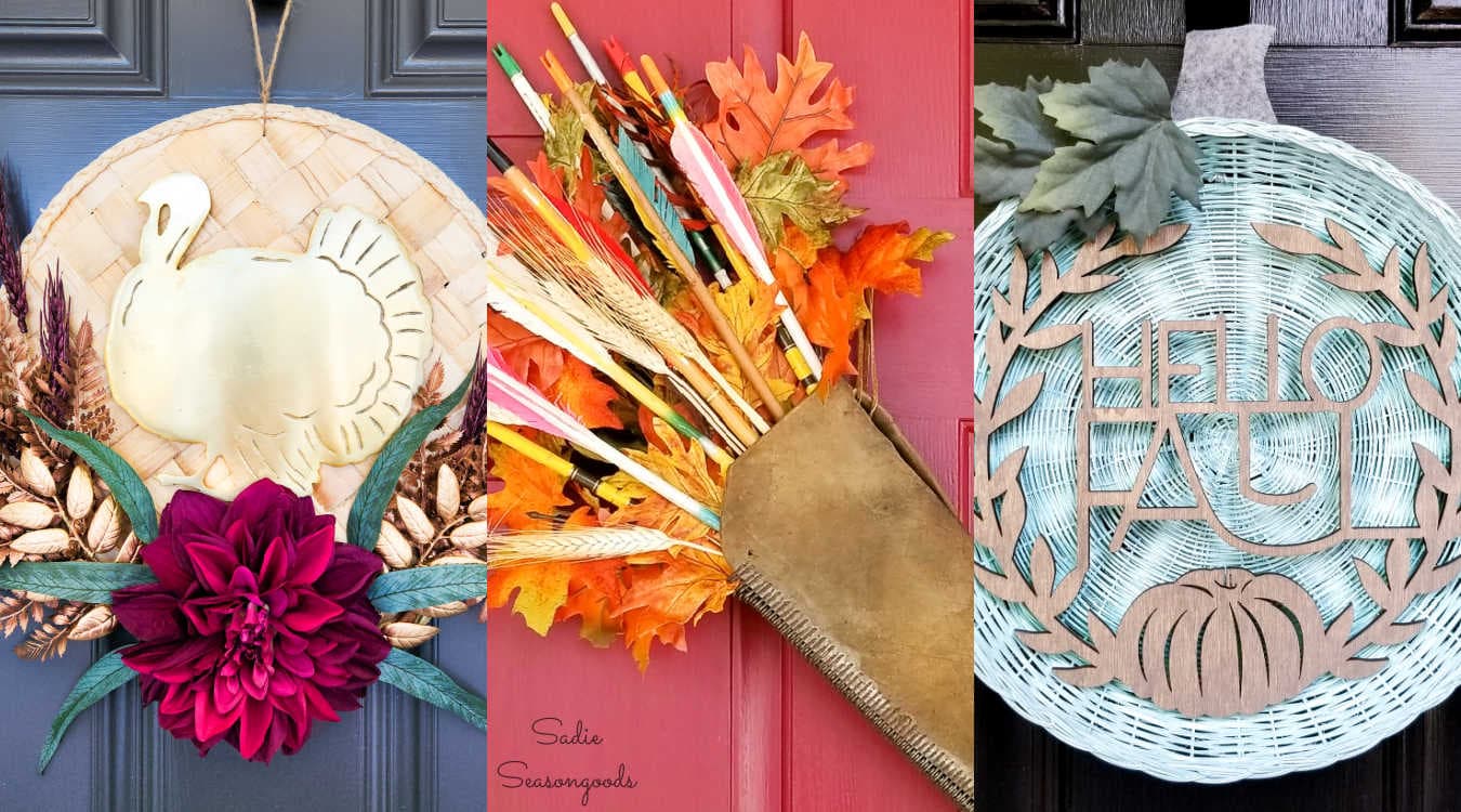 Fall Wreaths to Upcycle This Season