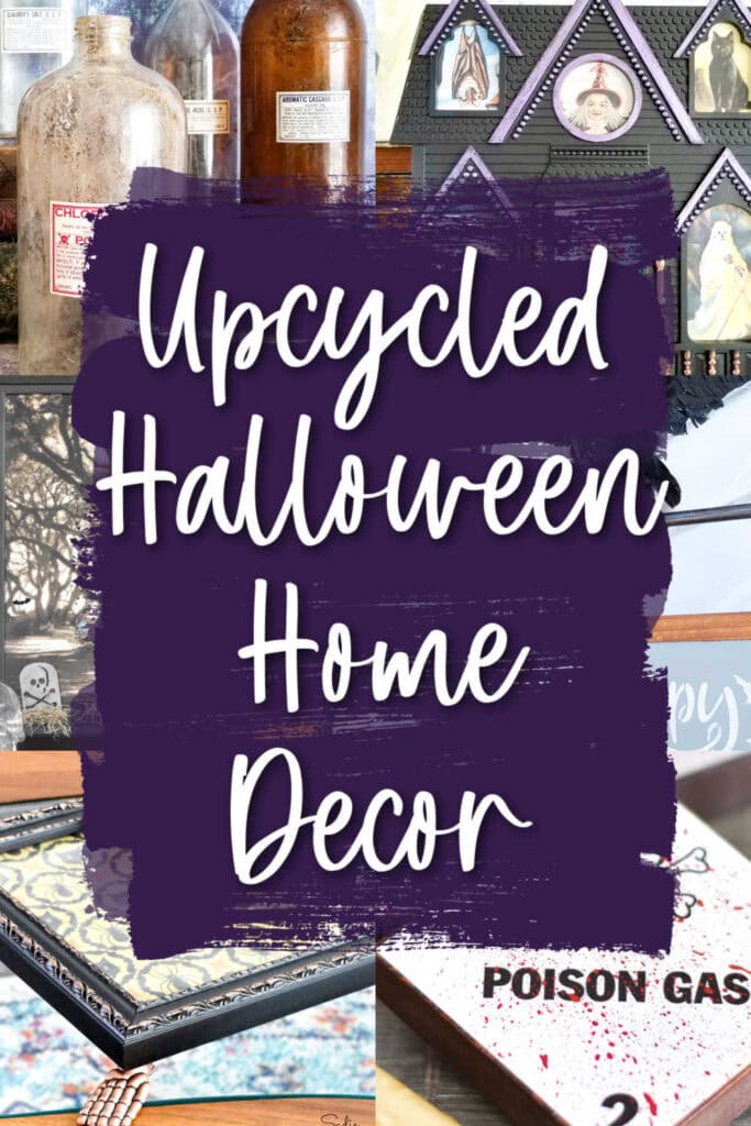 Chic & EEK Halloween Home Decor from the Thrift Store