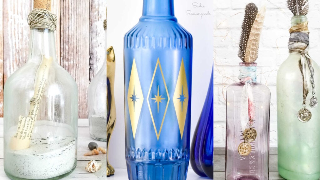 Wine Bottle Crafts: What to Do with All Those Empty Wine Bottles