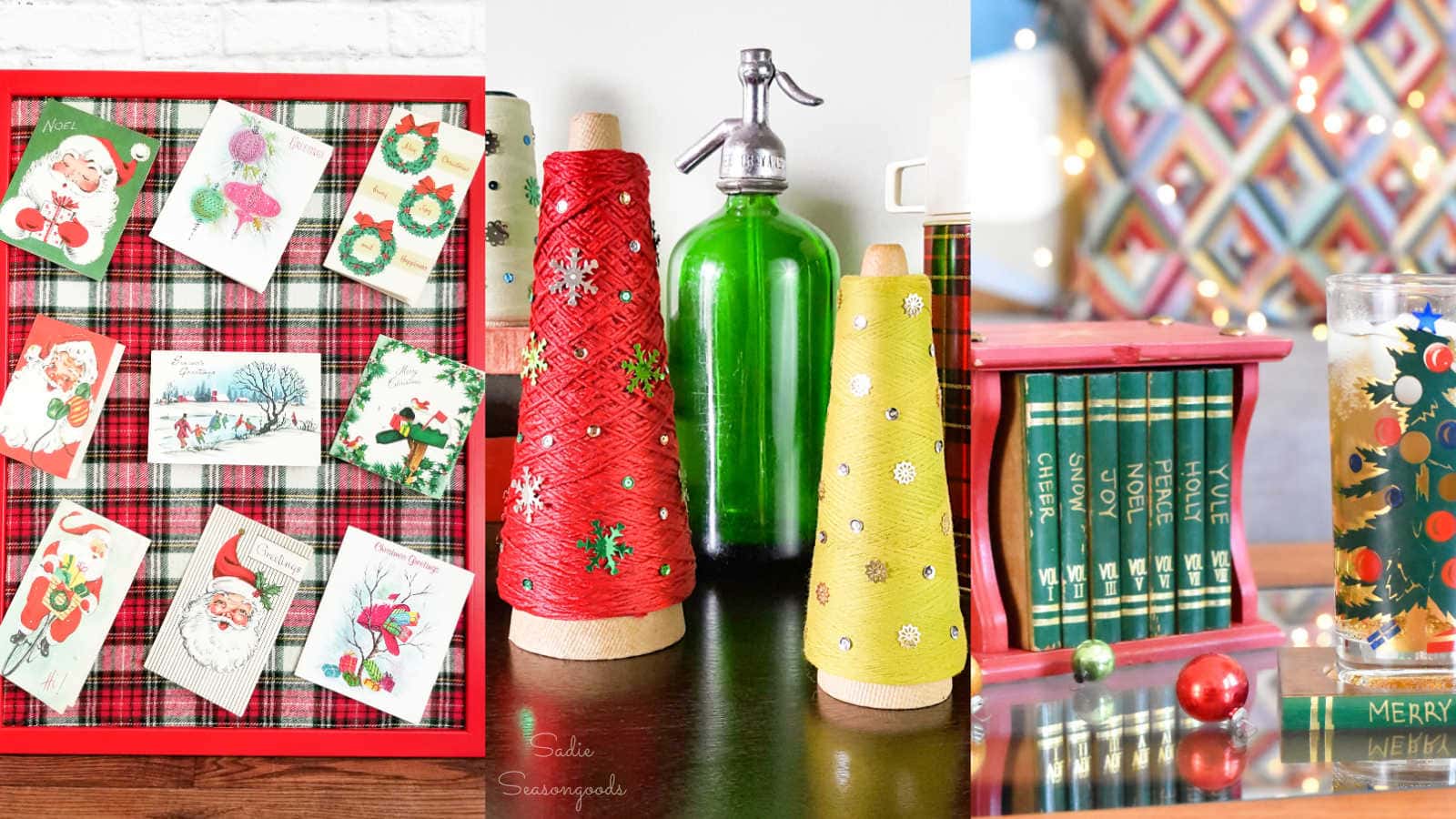 Christmas Craft Ideas that are Upcycled and Repurposed