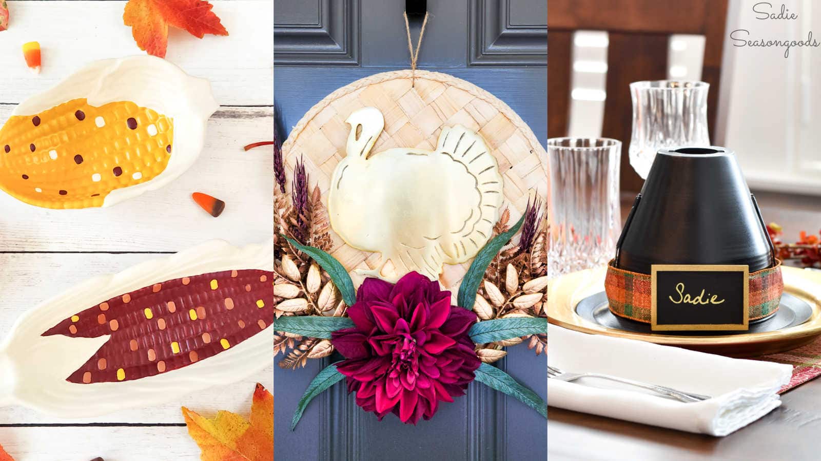 Upcycling Ideas for Thanksgiving Decor