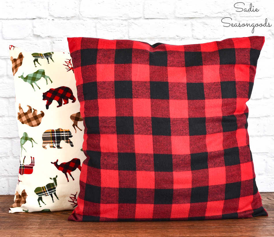 buffalo plaid pillows