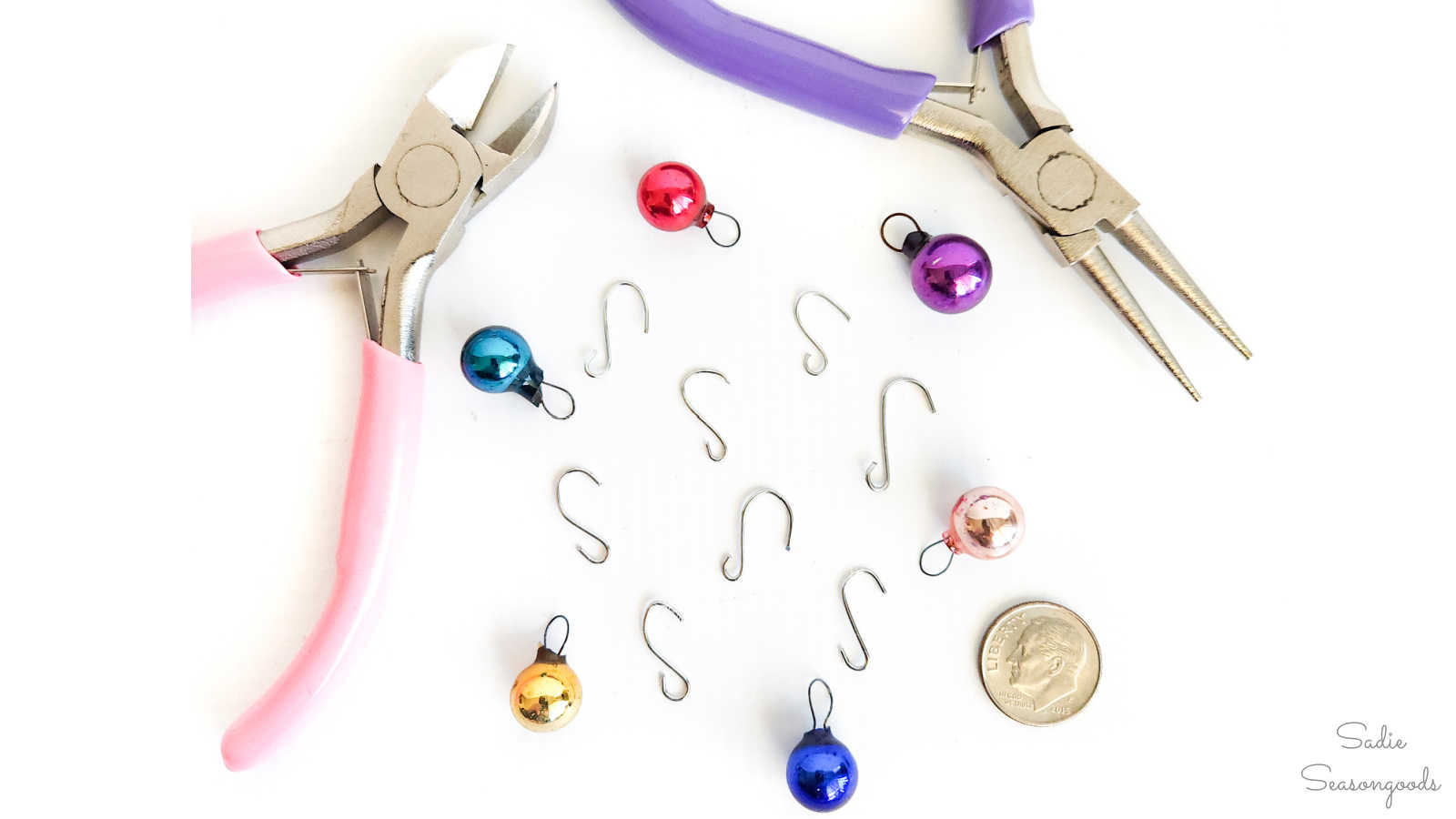 miniature ornament hooks