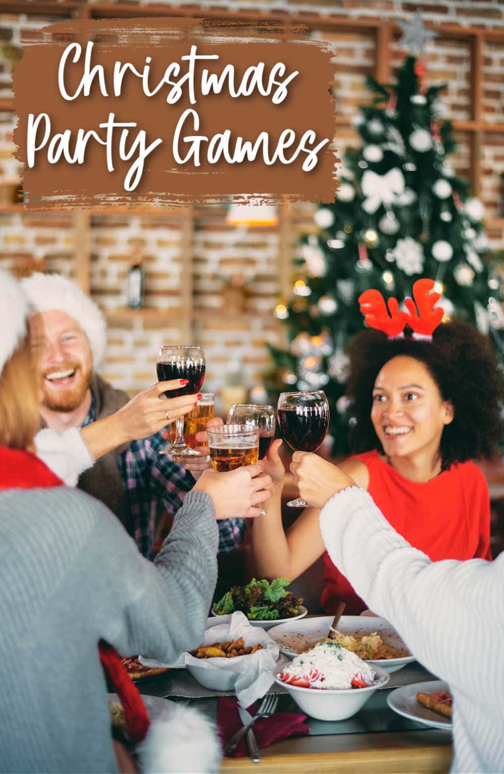 different kinds of christmas party games