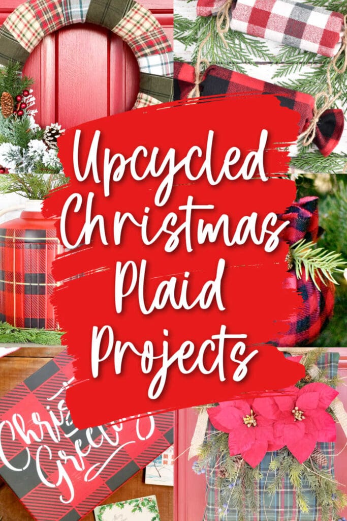Christmas Plaid Projects and Craft Ideas for a Tartan Tannenbaum