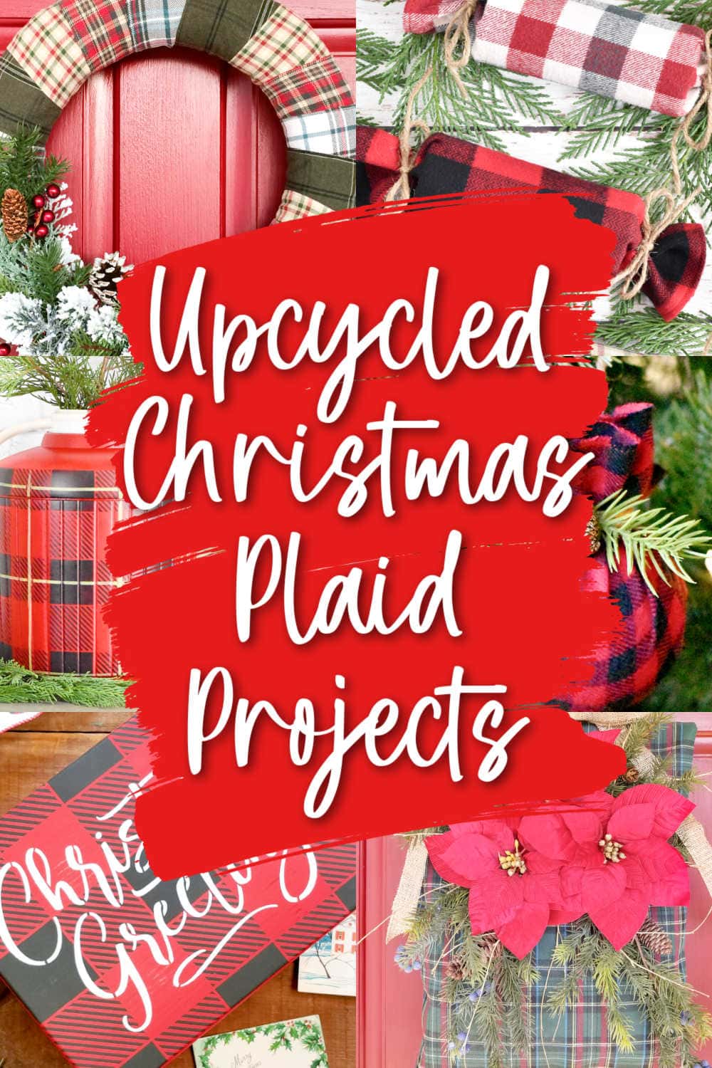 christmas plaid projects to make