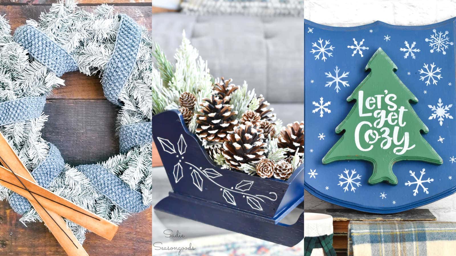 Upcycling Ideas for Winter Decor