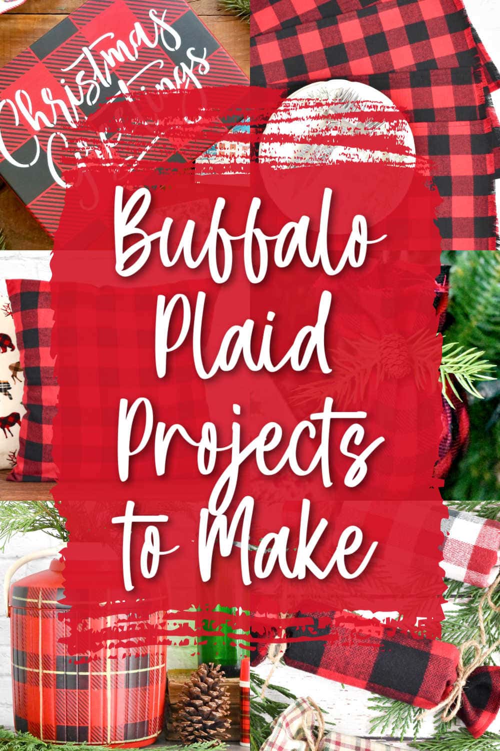 buffalo plaid christmas decor