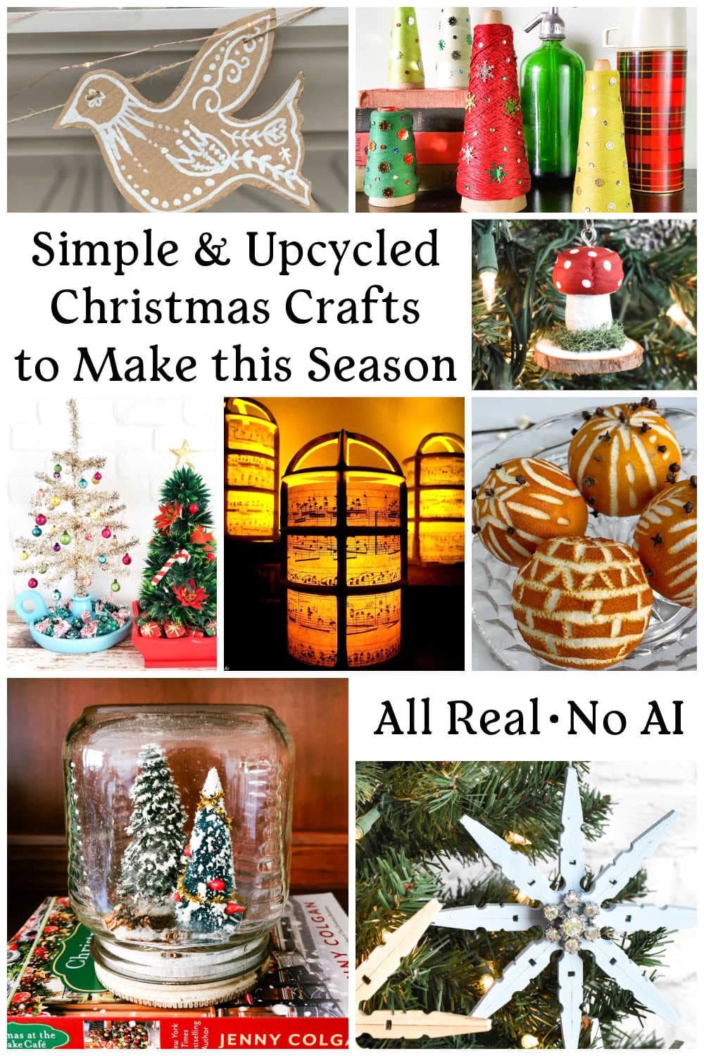 inspirational christmas crafts to make and upcycle this season