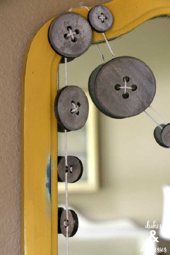 diy button garland