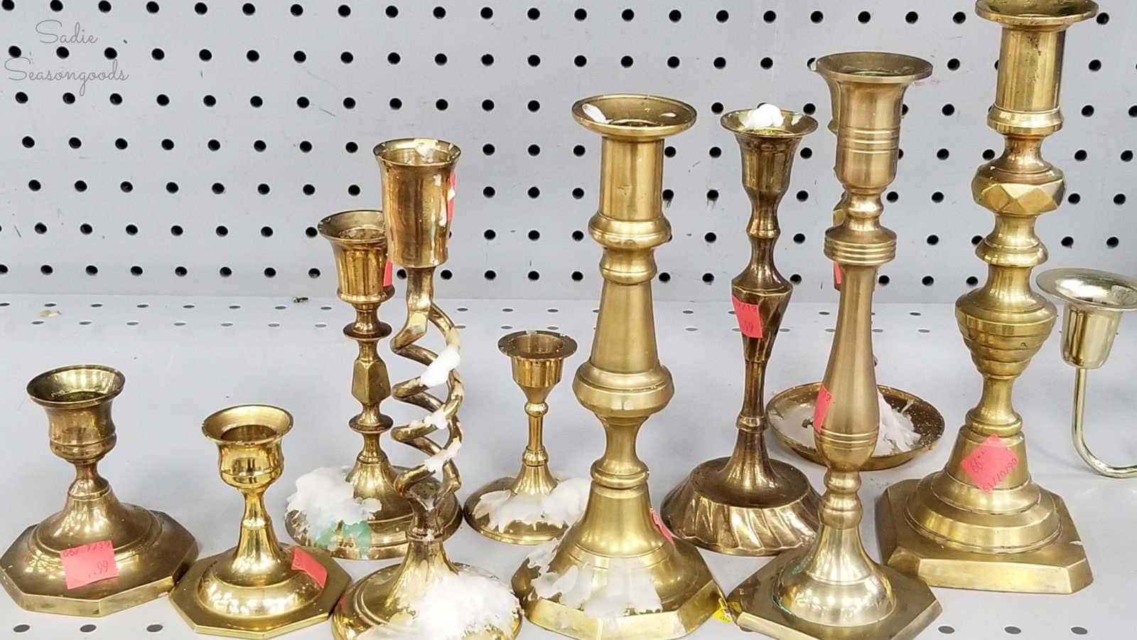 Upcycling Ideas for Candlesticks and Candle Holders