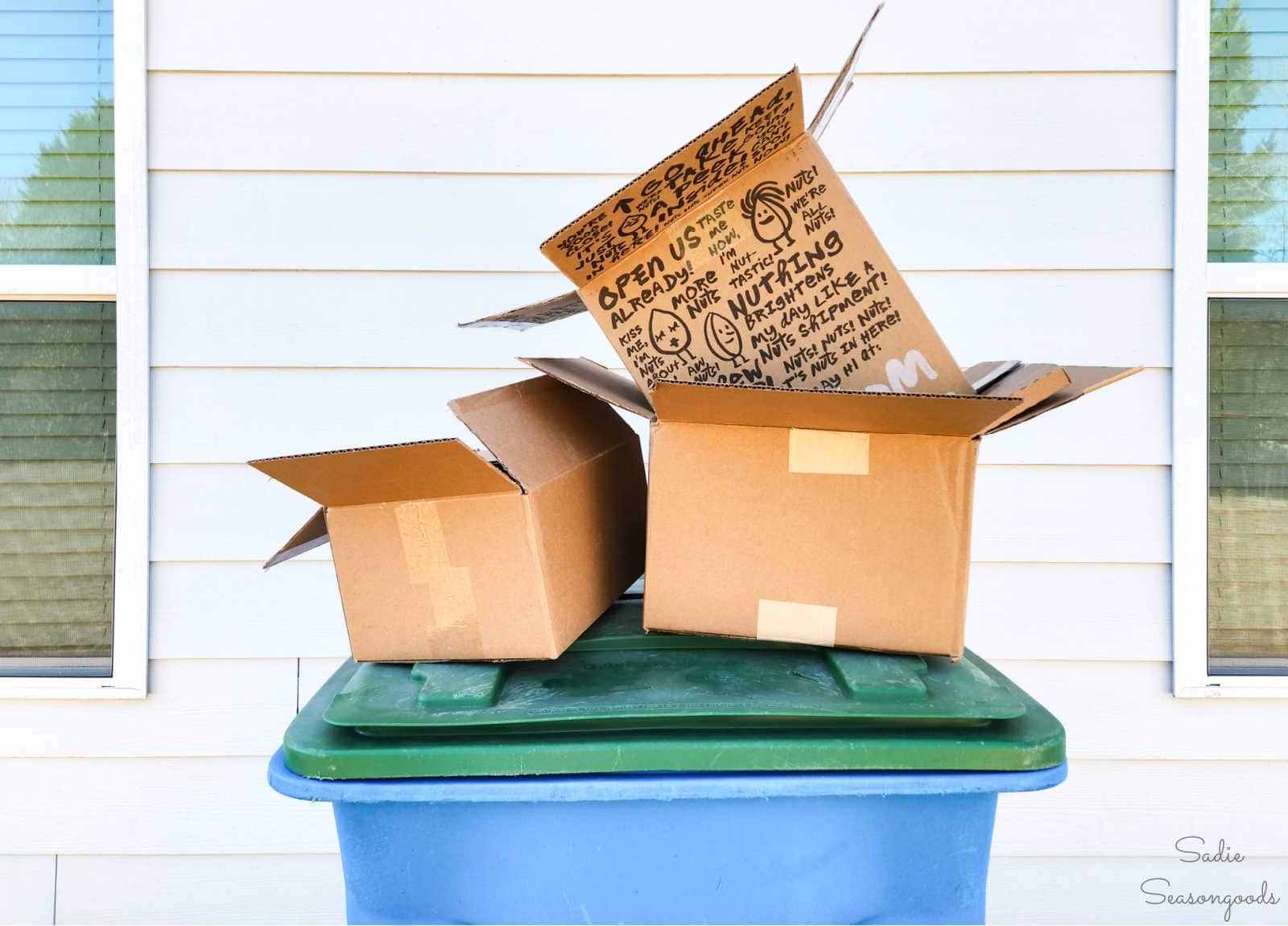 cardboard boxes for craft projects