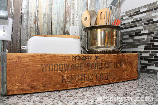 repurposed project with a silver plate champagne bucket