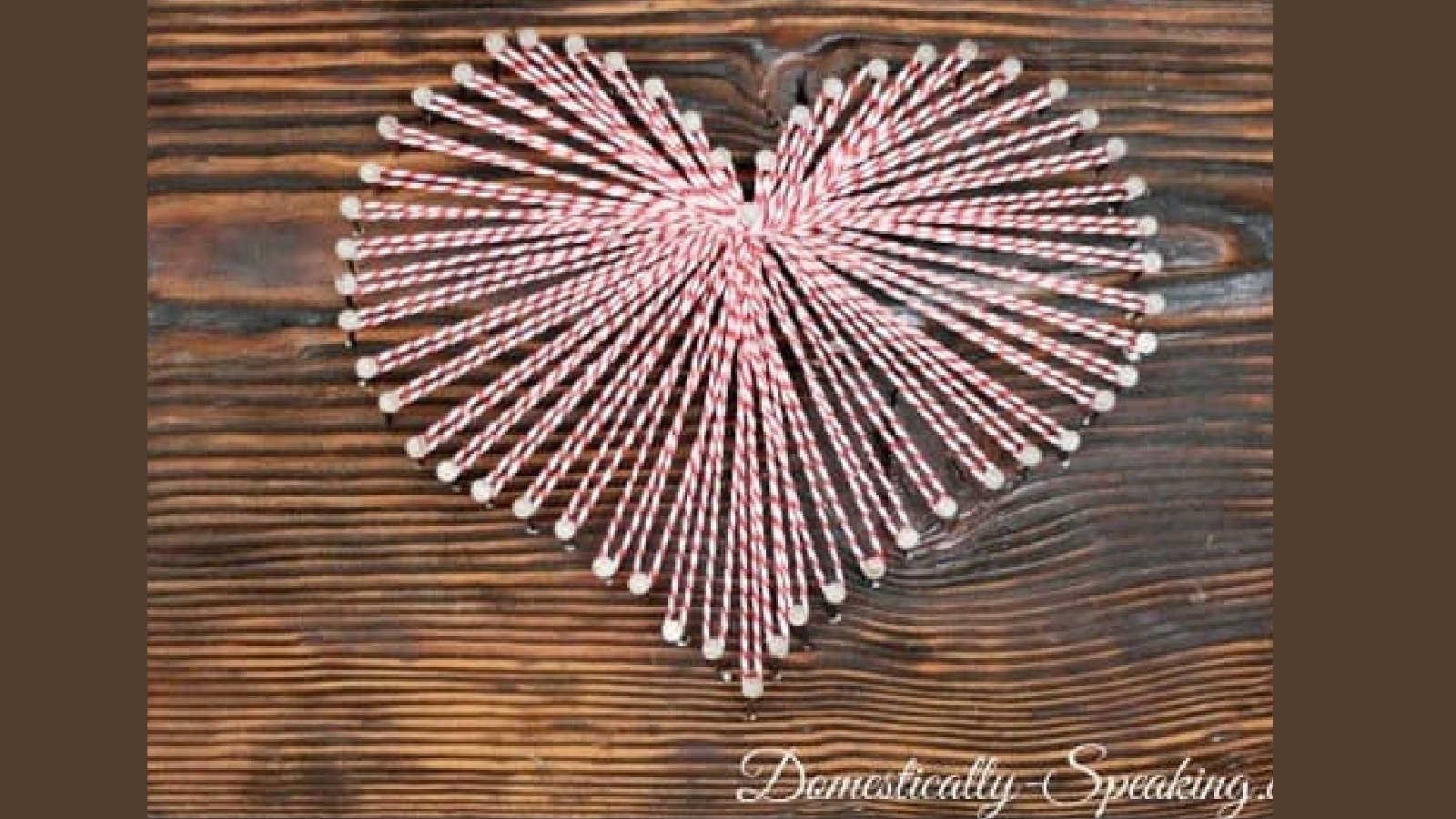 string art heart