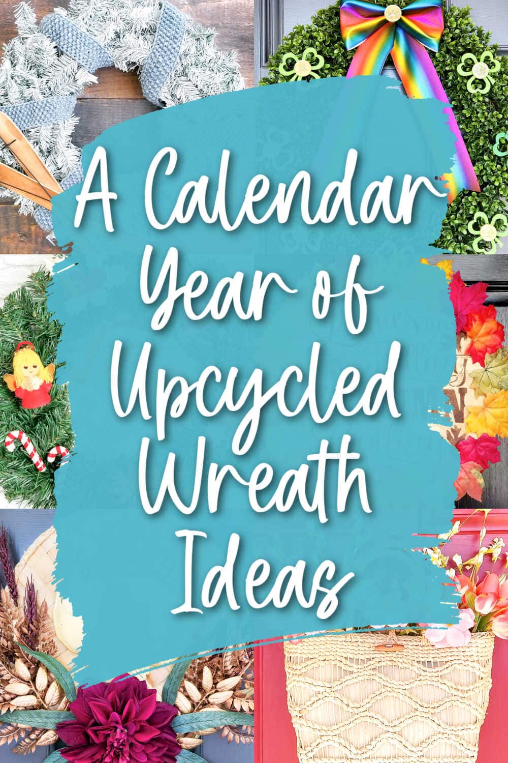 upcycled wreaths and project ideas