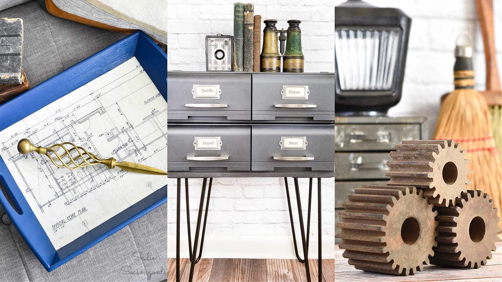 Upcycle Ideas for Industrial Decor