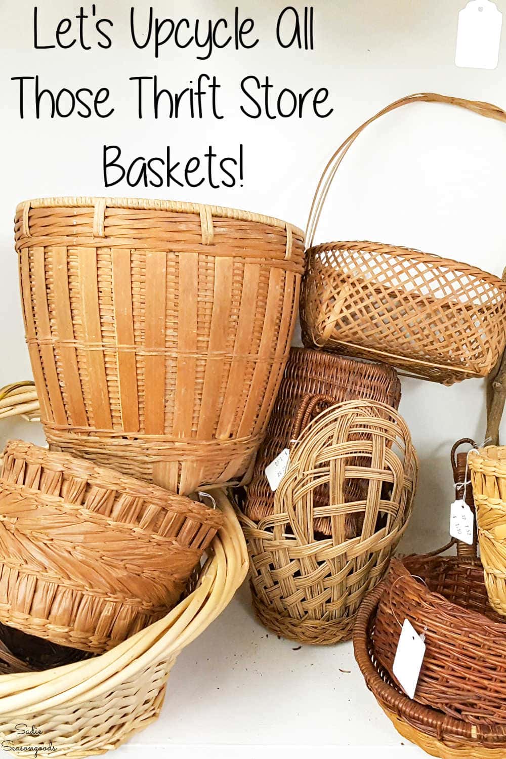 craft projects with wicker baskets