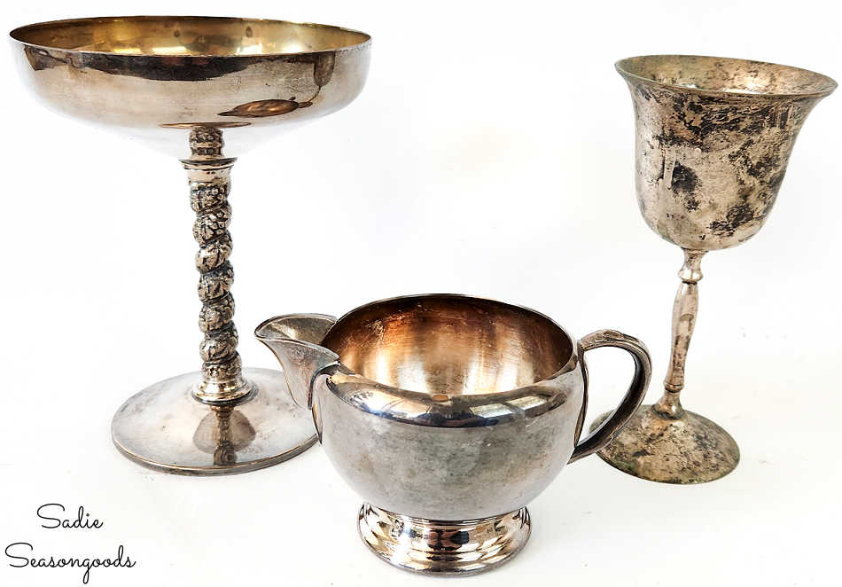 silver plate for upcycle ideas