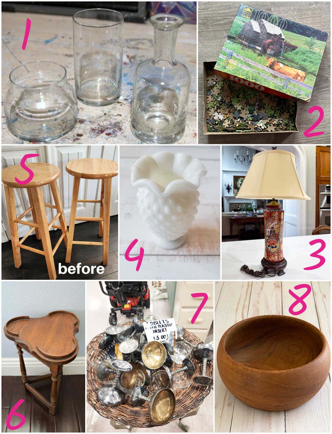 thrift store craft ideas