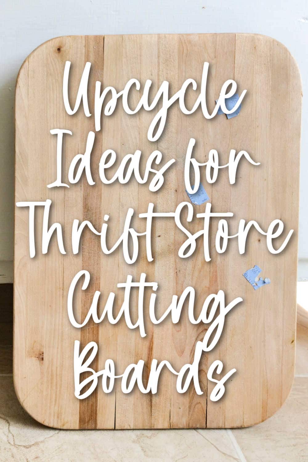 projects to make with thrift store cutting boards