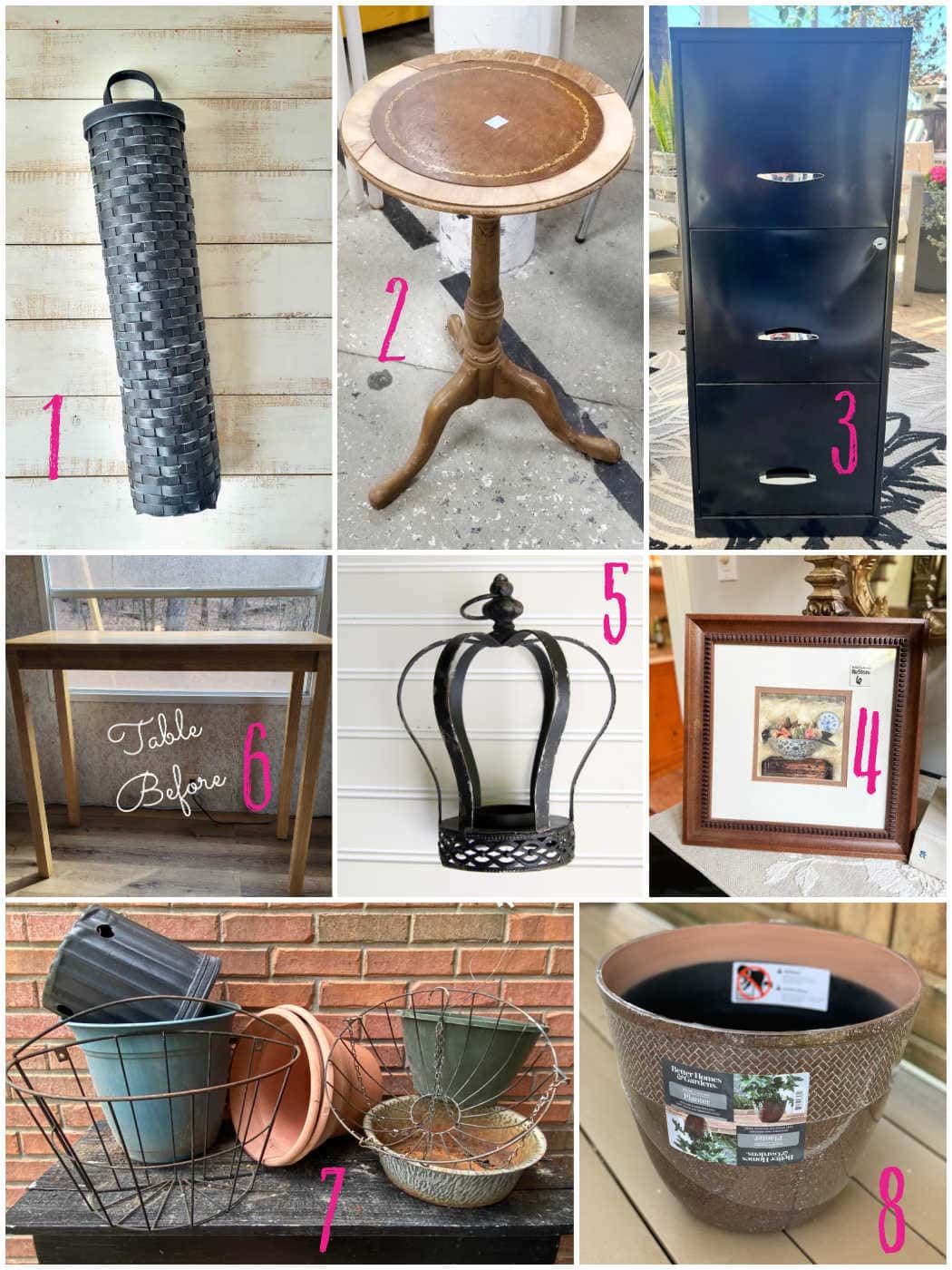 upcycle ideas and thrifted projects