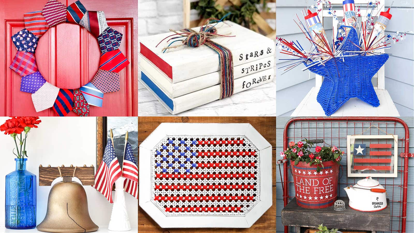 Upcycling Ideas for 4th of July Decorations
