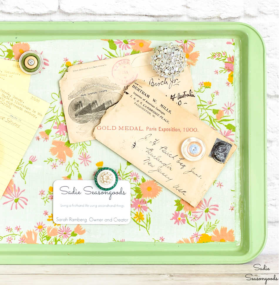 diy magnets from vintage buttons