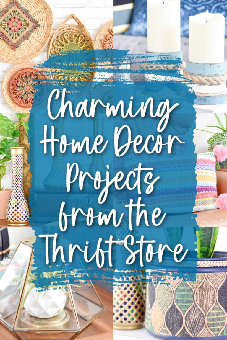 Thrifty Ideas for DIY Home Decor: All Secondhand and Upcycled!