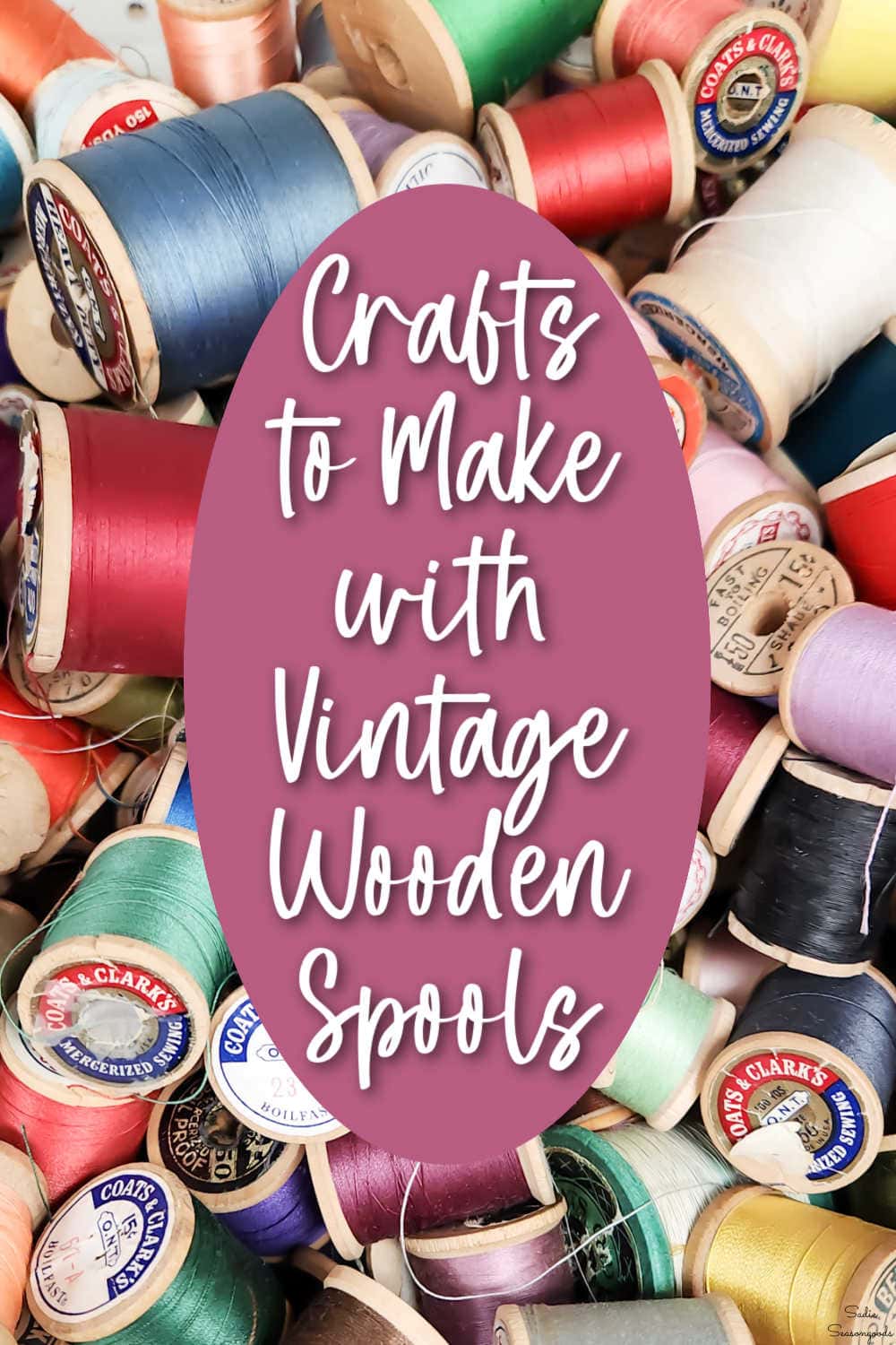 what can you make with a wooden spool