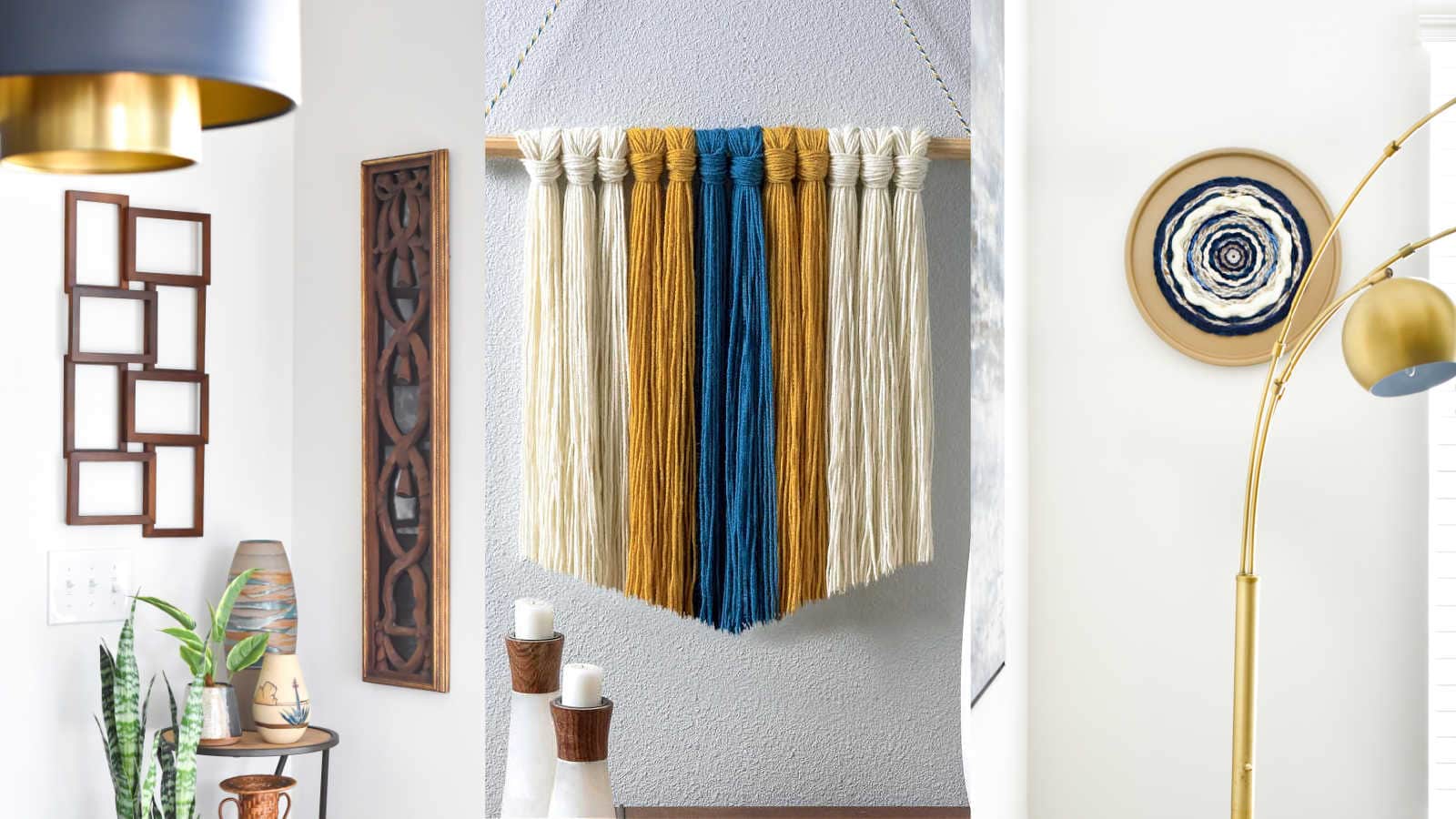 DIY Wall Art from Thrift Store Finds