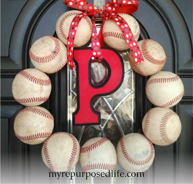 upcycle idea for baseballs