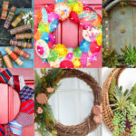 summer wreaths to make and upcycle