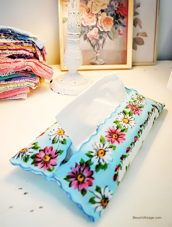 fabric tissue holder
