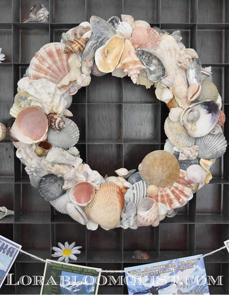 shell wreath