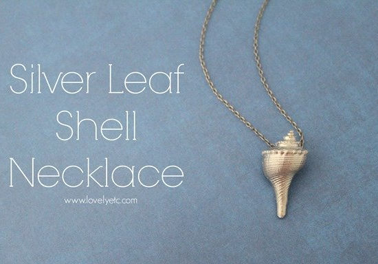 diy jewelry with shells