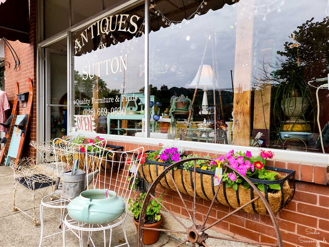 antiques on sutton in black mountain