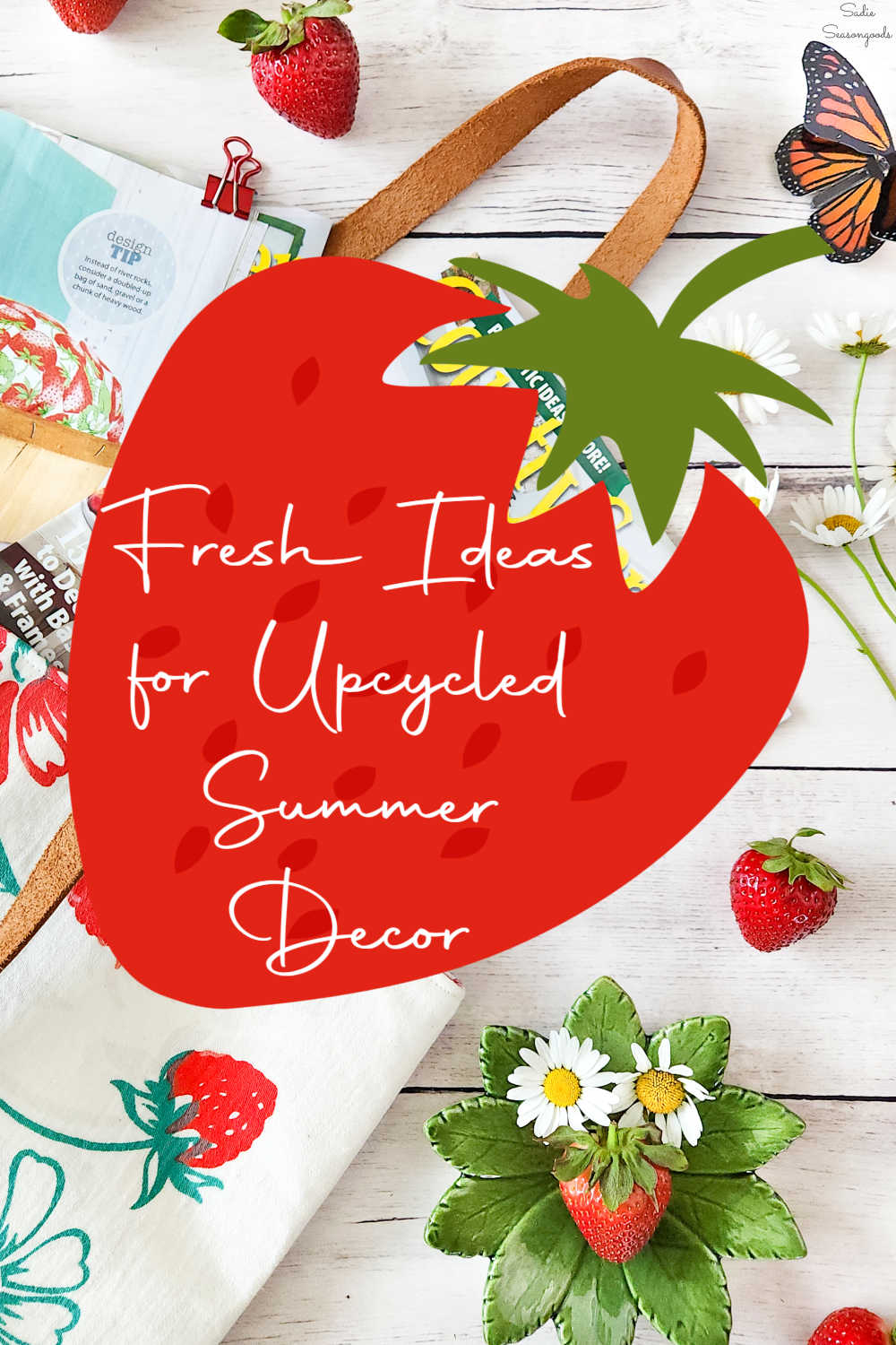repurposed projects for summer decor