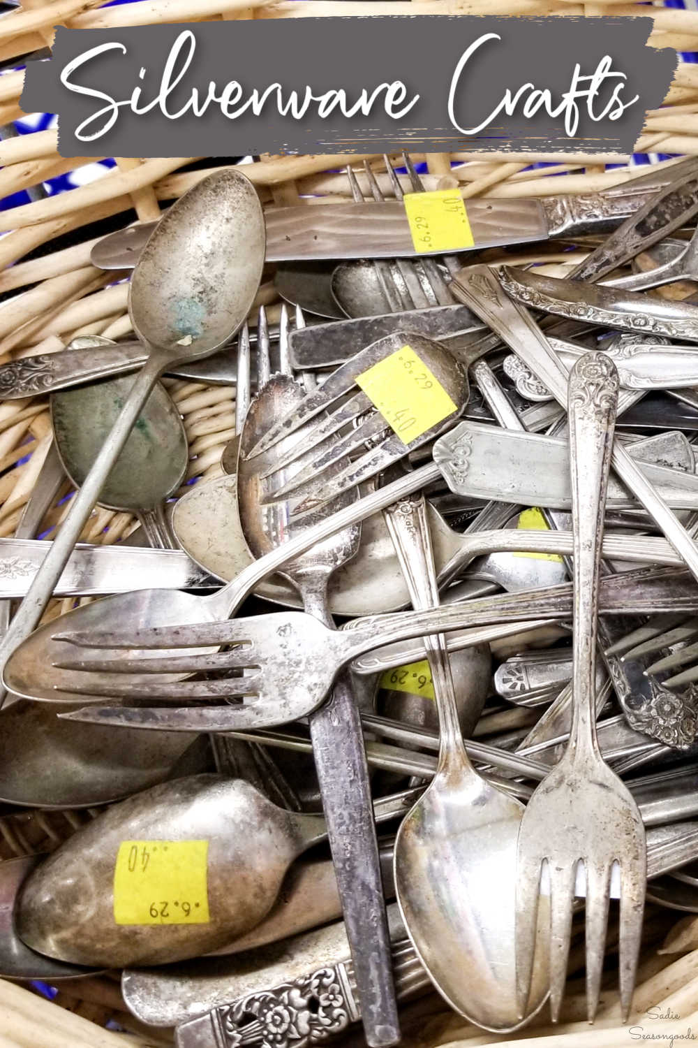 craft ideas for vintage spoons, forks, and knives