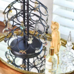 diy earring tree from a keurig k cup holder