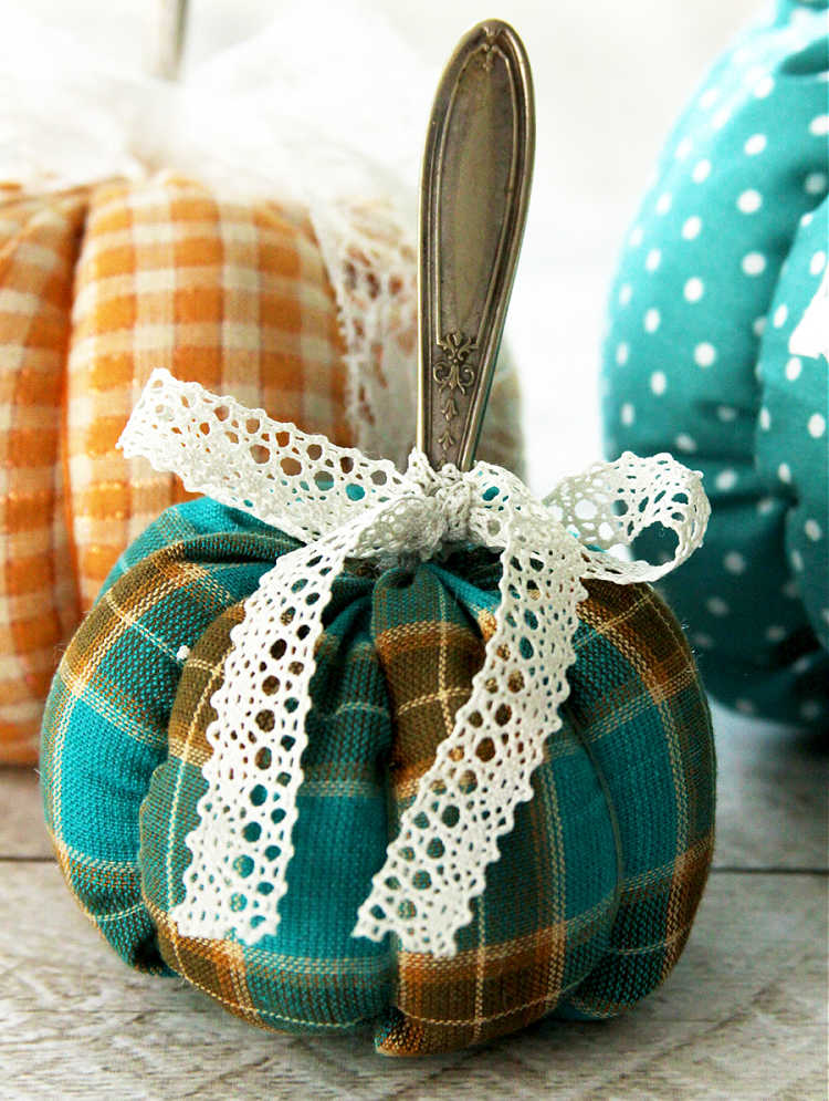 pumpkin stems from silverplated silverware