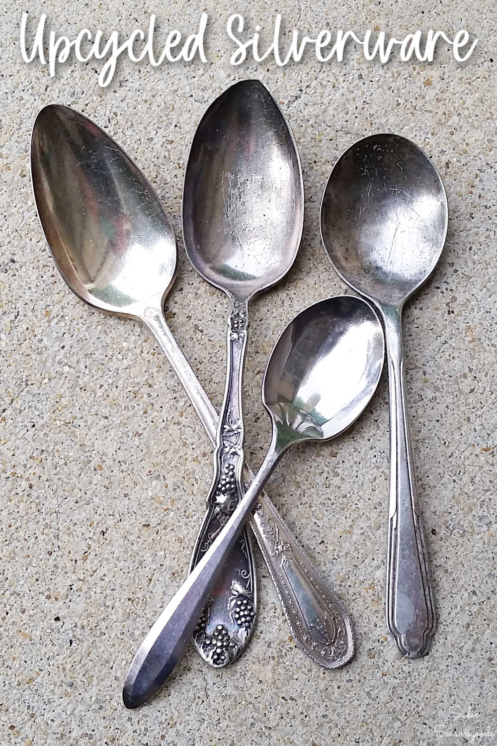 craft projects for vintage silverware