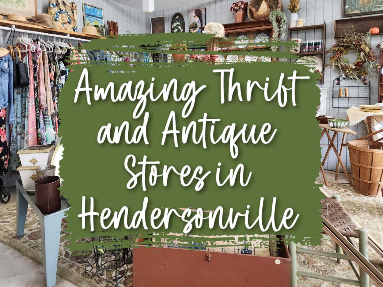 Antique and Thrift Stores in Hendersonville, NC