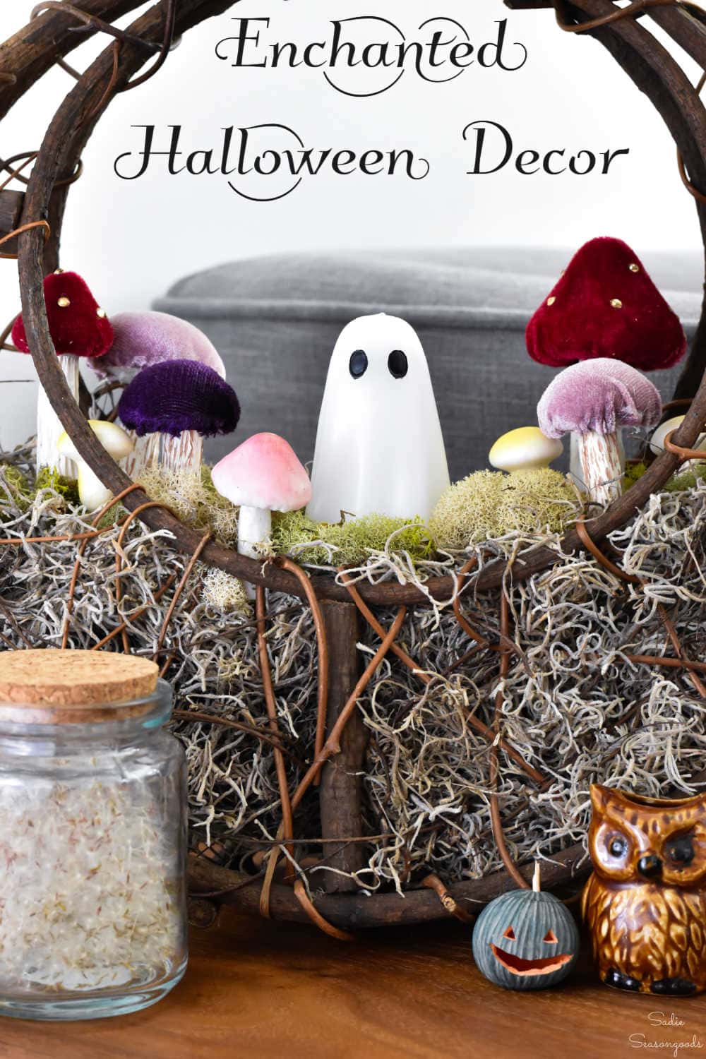 enchanted mushroom forest