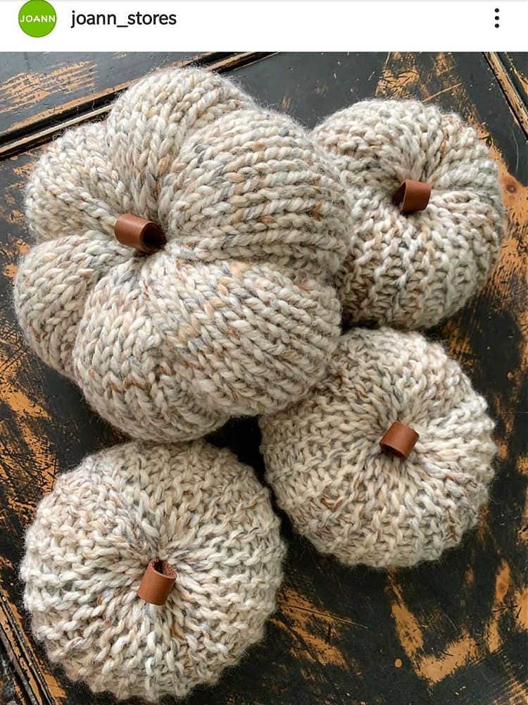 pumpkin stems with leather tabs
