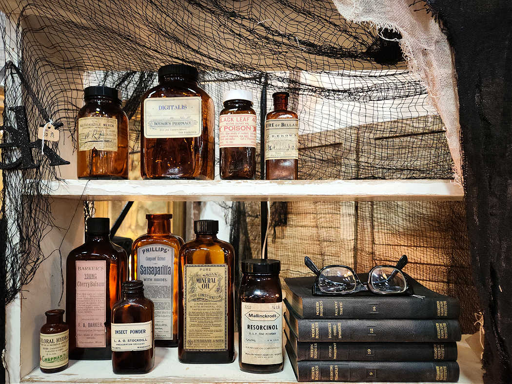 antique medicine bottles