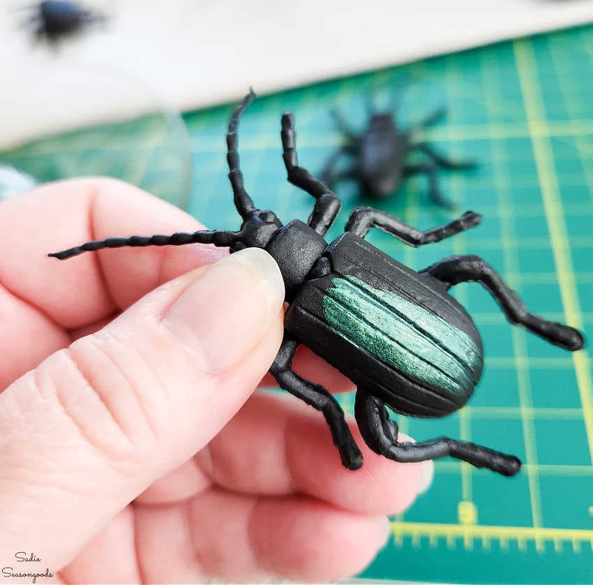 enchanted paint over black paint