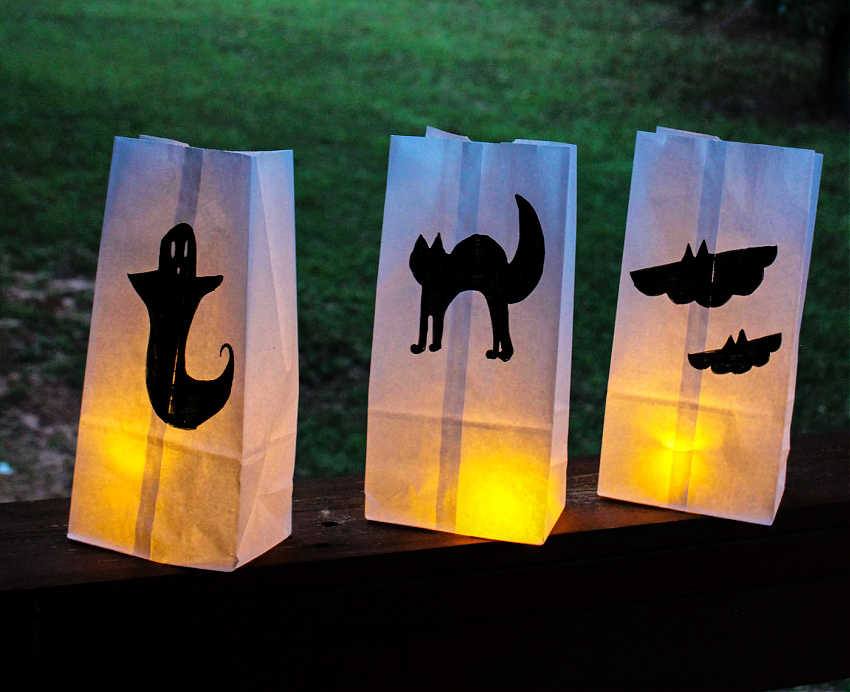 halloween luminaria