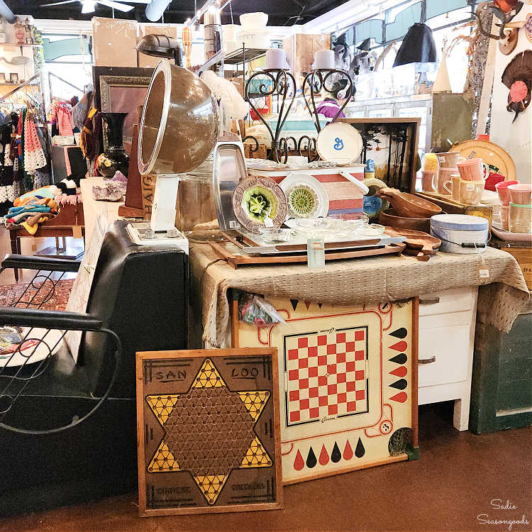 antiques at madam clutterbuckets