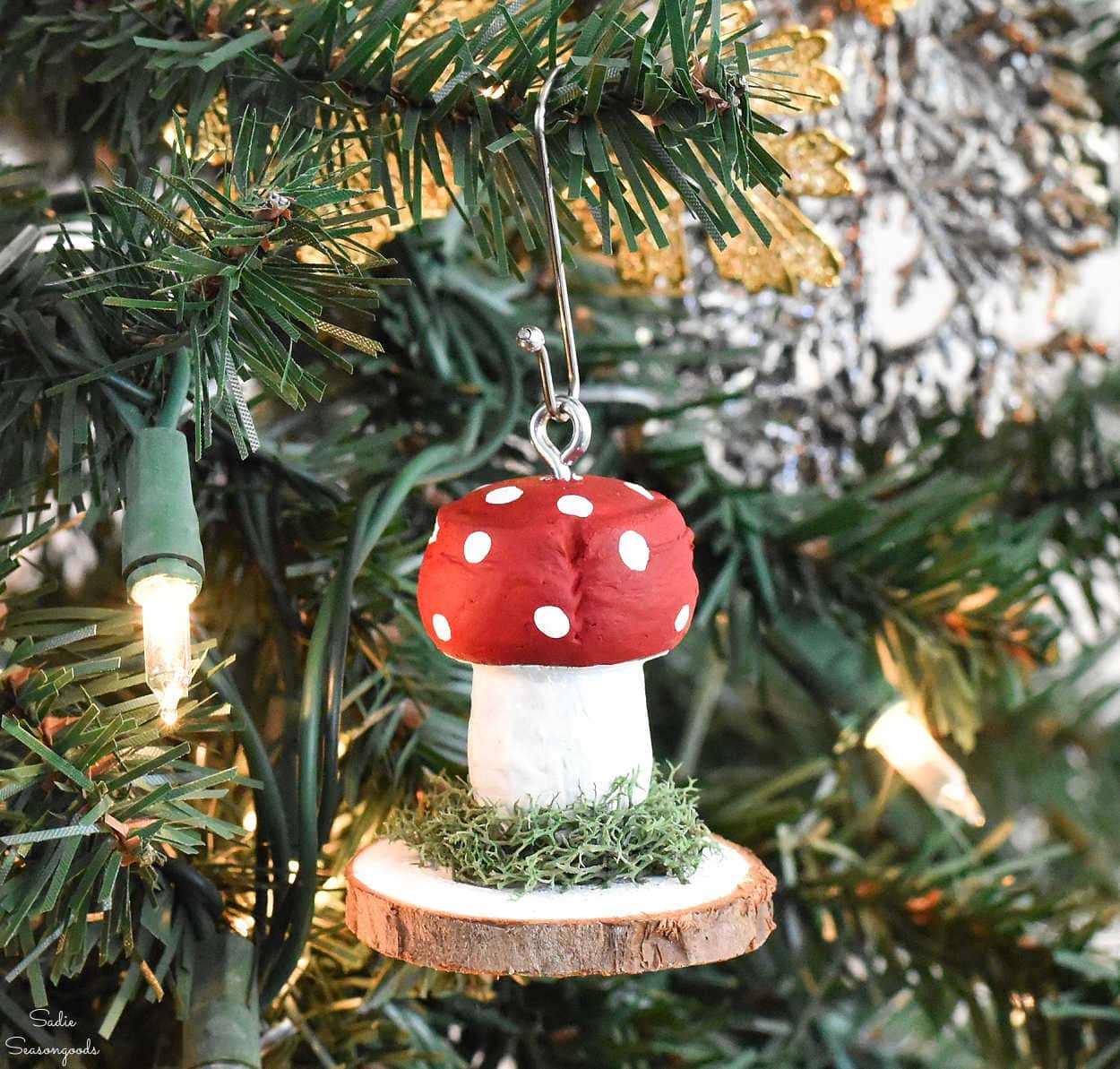 Mushroom Christmas Ornaments